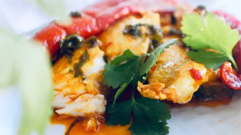 Spicy Moroccan Fish “Ktzitzot”