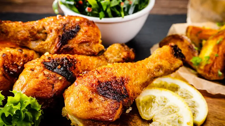 עוף בלימון ודבש