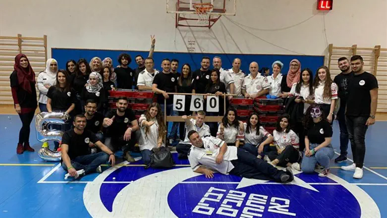 Blood donation drive in Sakhnin