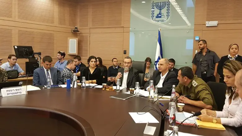 הדיון בוועדת הכספים. הבוקר