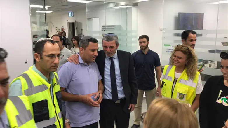 Раввин Рафи Перец в Сдероте