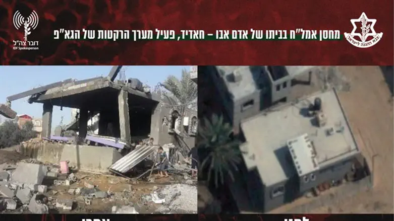 Объект инфраструктуры террора - до и после авиаудара наших ВВС