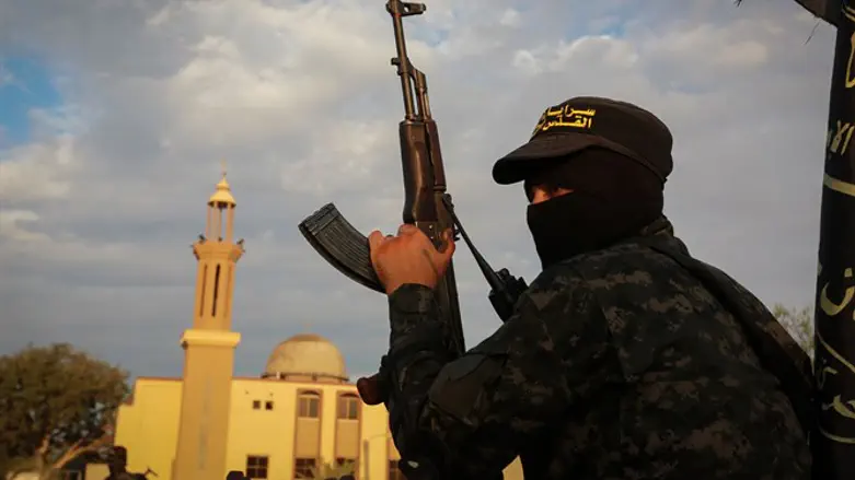 Террорист. Иллюстрация