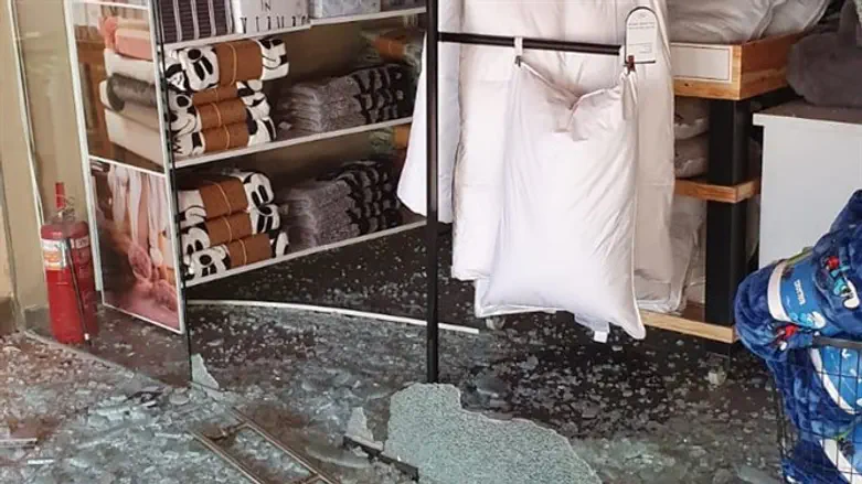 תופעה שנמצאת בכל מקום. הנזק במתחם החאן בראש פינה