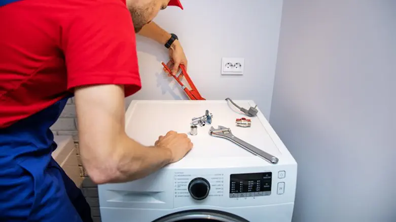 מכונת כביסה. אילוסטרציה