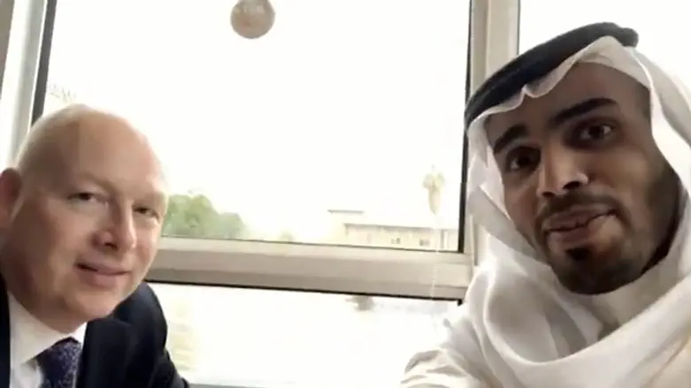 Джейсон Гринблатт и Мохаммед Сауд