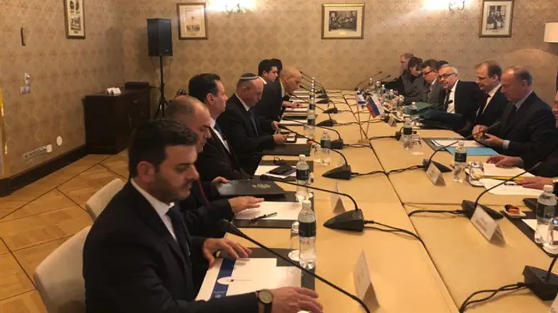 Israeli and Russian security advisers meet