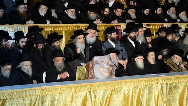 האדמו"ר מסאטמר בנאומו