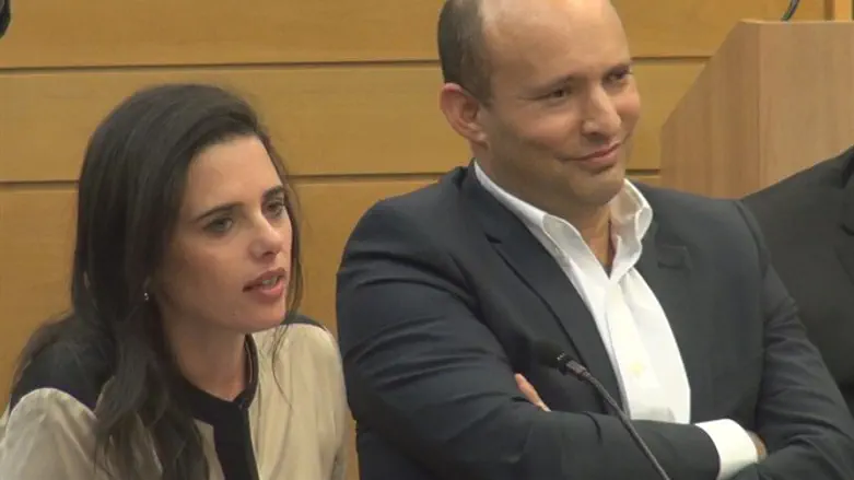 Ayelet Shaked and Naftali Bennett
