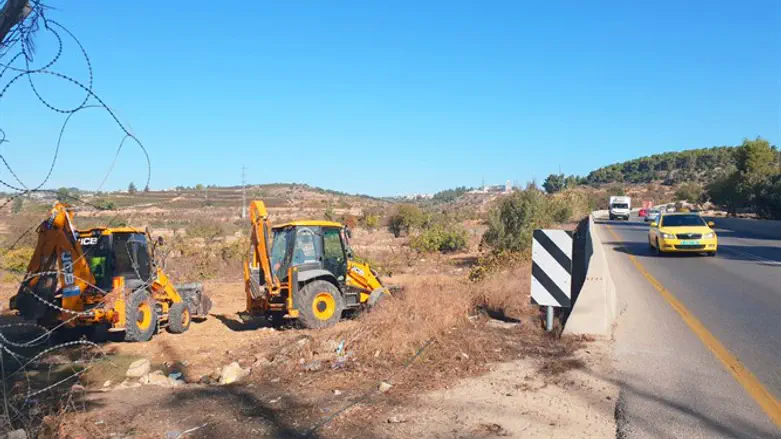הפקקים ביו"ש הולכים ומתארכים. העבודות באל-ערוב