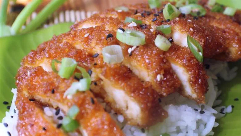 Honey-Garlic Chicken Katsu