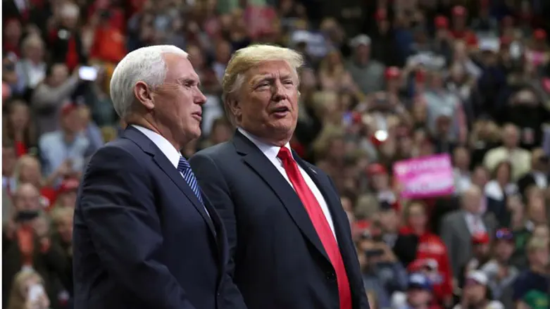 Mike Pence and Donald Trump