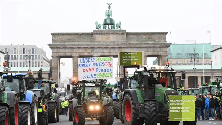 מחאת הטרקטורים בברלין
