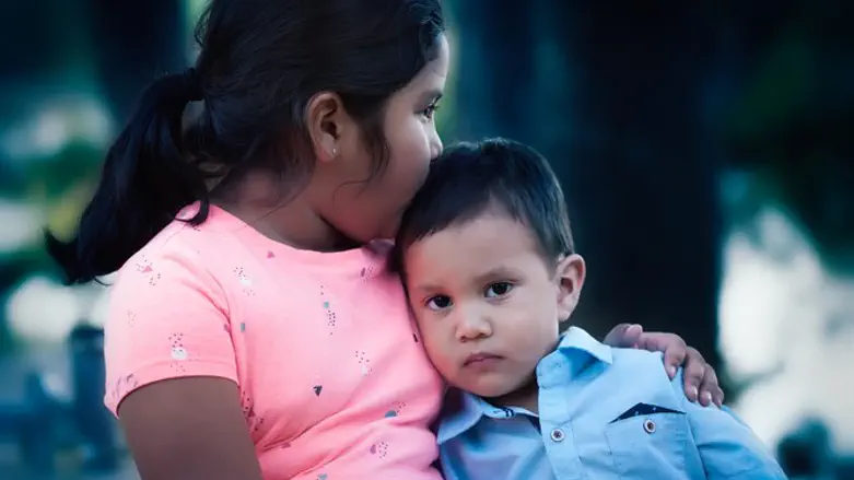 Mexican brother and sister