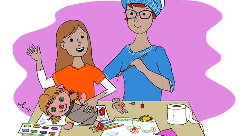 גם הורים עם שתי ידיים שמאליות יכולים להפיק אחר צהריים כיפי ויצירתי עם הילדים