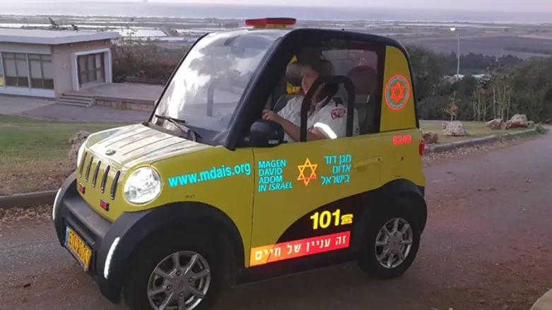 טליה טולדנו עם הבימבולנס