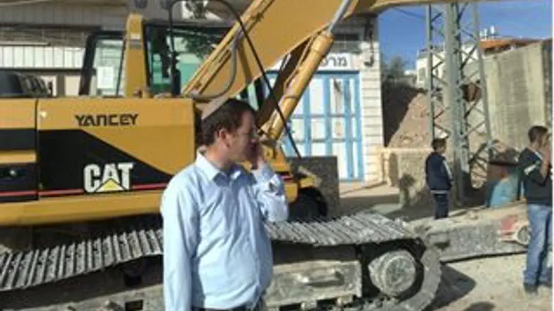 לוינגר באירוע החסימה הבוקר