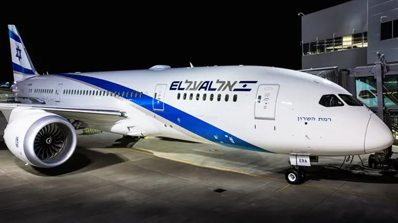 Самолет авиакомпании "El Al"