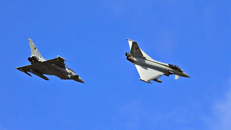 Typhoon aircraft 