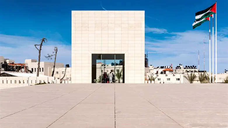 The Muqata compound in Ramallah