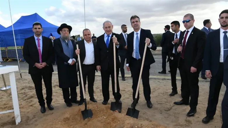 נתניהו באשקלון