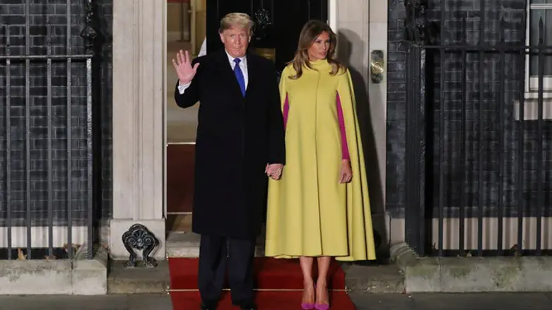 דונלד ומלניה טראמפ