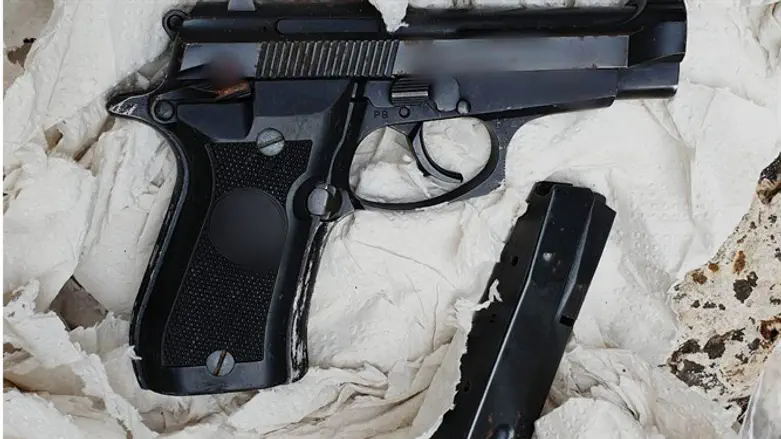 The confiscated weapon