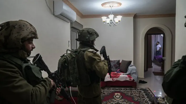 חיילי המילואים במהלך הפעילות