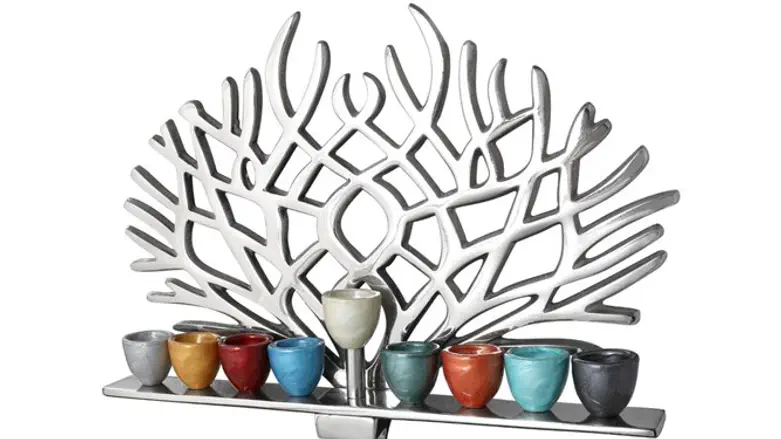 Hanukkah menora
