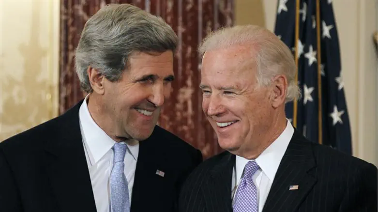 John Kerry and Joe Biden