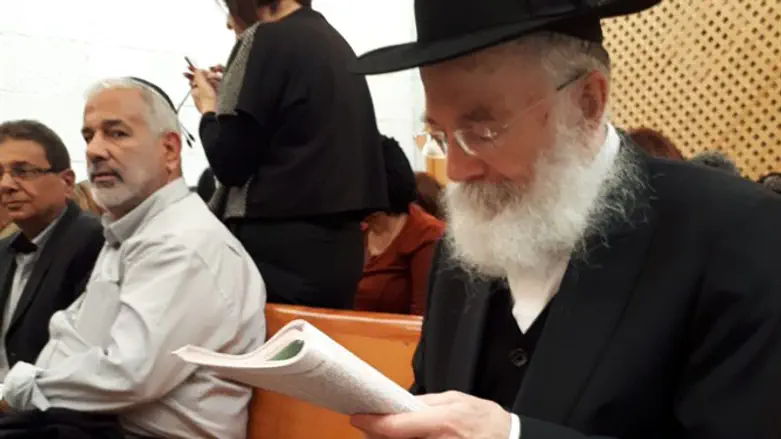 הרב וולפא בבית המשפט