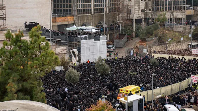 חתונת נכד האדמו"ר מגור