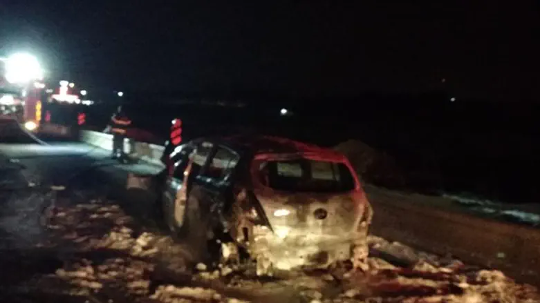 זירת התאונה