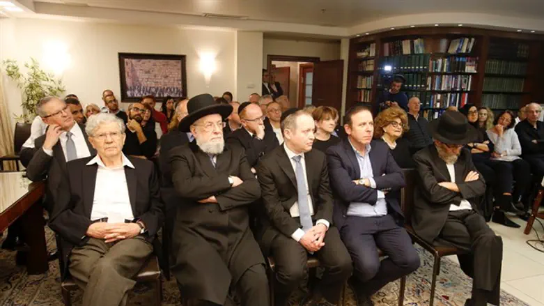 אזכרה במלאת שנה למותו של וינרוט ז"ל