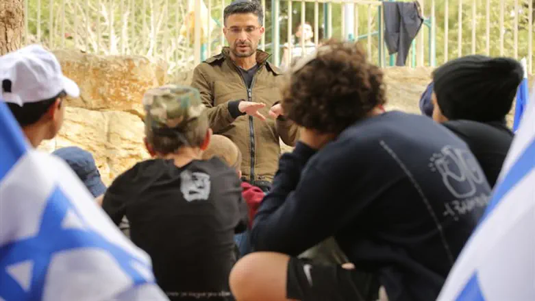 משתתפי הצעדה