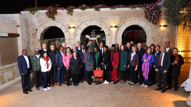 UN Ambassadors at City of David