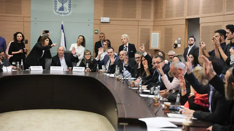 תוצאה של שמירה על הבטחות. דיוני פיזור הכנסת