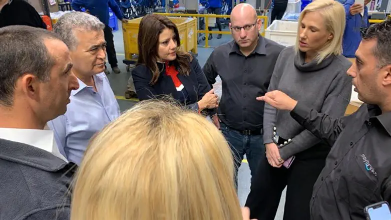 Главы альянса "Авода" - "Гешер"