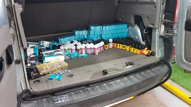 The smuggled e-cigarettes