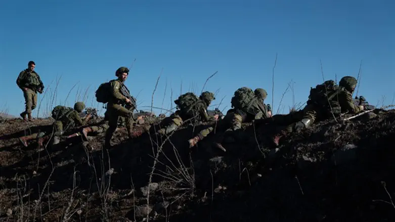 Военные учения на севере Израиля. Иллюстрация