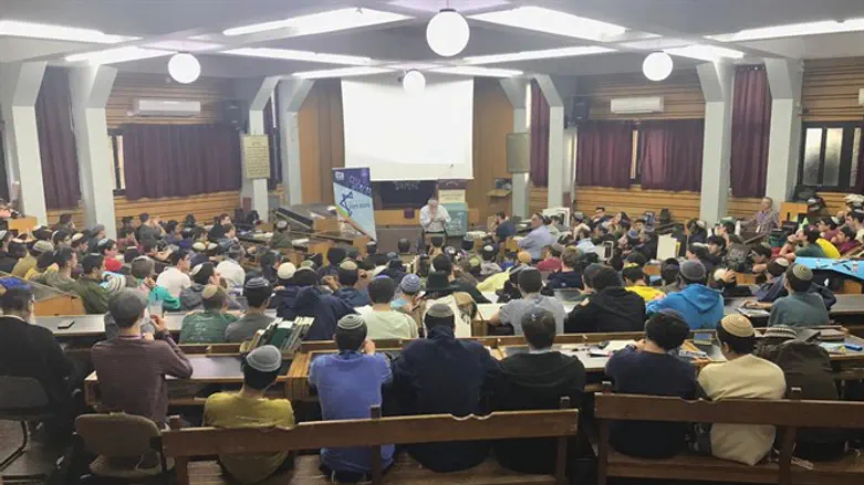 Раввин Друкман на мероприятии памяти рабби Нерии (זצ"ל)