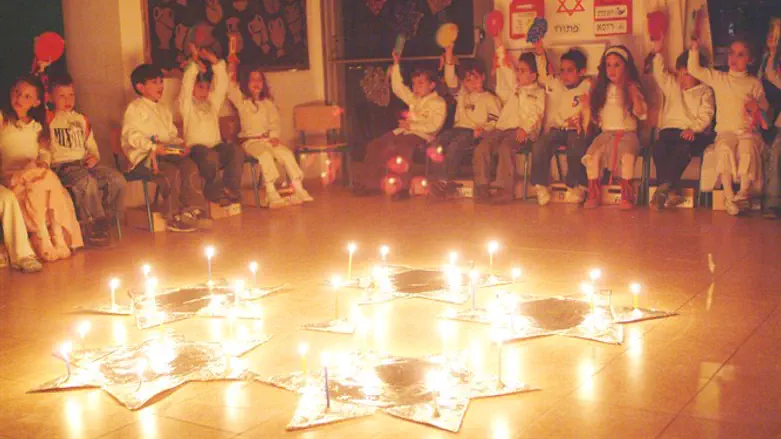 הכי טוב מסיבות בלי הורים. מסיבת חנוכה בגן ילדים (אילוסטרציה)