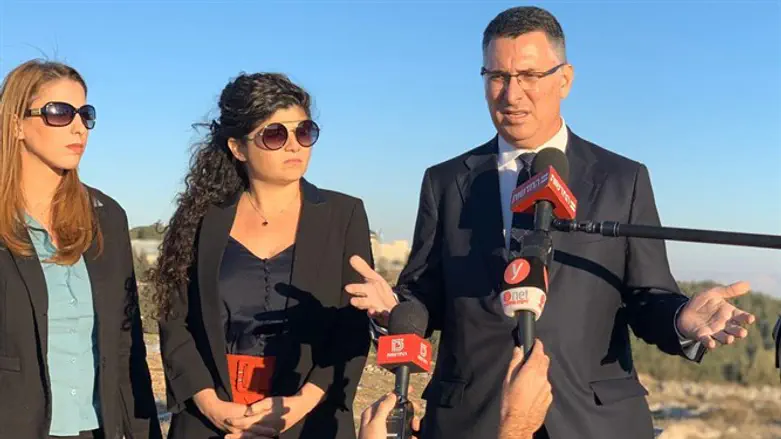 Gideon Sa'ar in Jerusalem