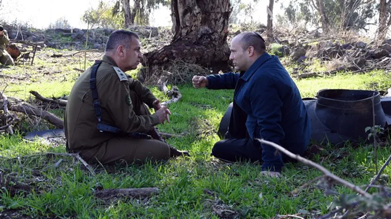 Нафтали Беннет и Авив Кохави