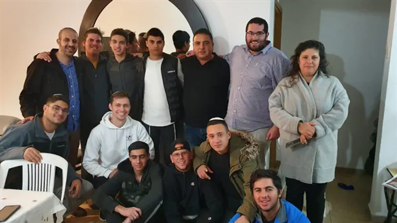 המפגש בבית משפחת חג'אג'
