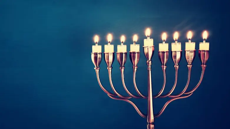 Hanukkah menorah