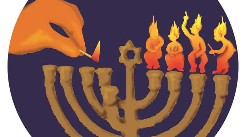 כימים ההם בזמן הזה, באה תורה את החושך לגרש. וזהו רק מעט מן האור