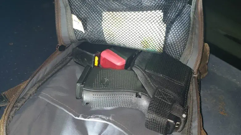 האקדח שנתפס