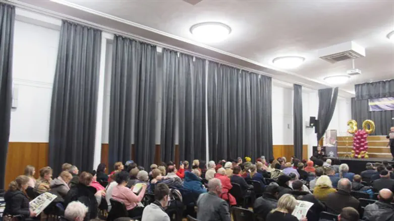 יהודים ממולדובה באירוע לציון 30 שנים לתחיית הקהילה היהודית