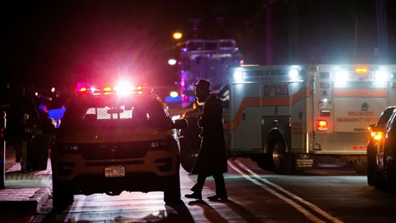 Scene of Monsey machete attack